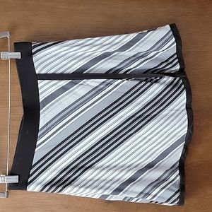 Dakini black, white and gray skort size medium.